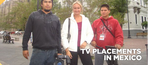 Television broadcast journalism placements in Mexico
